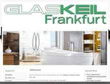 Tablet Screenshot of glaskeil-frankfurt.de